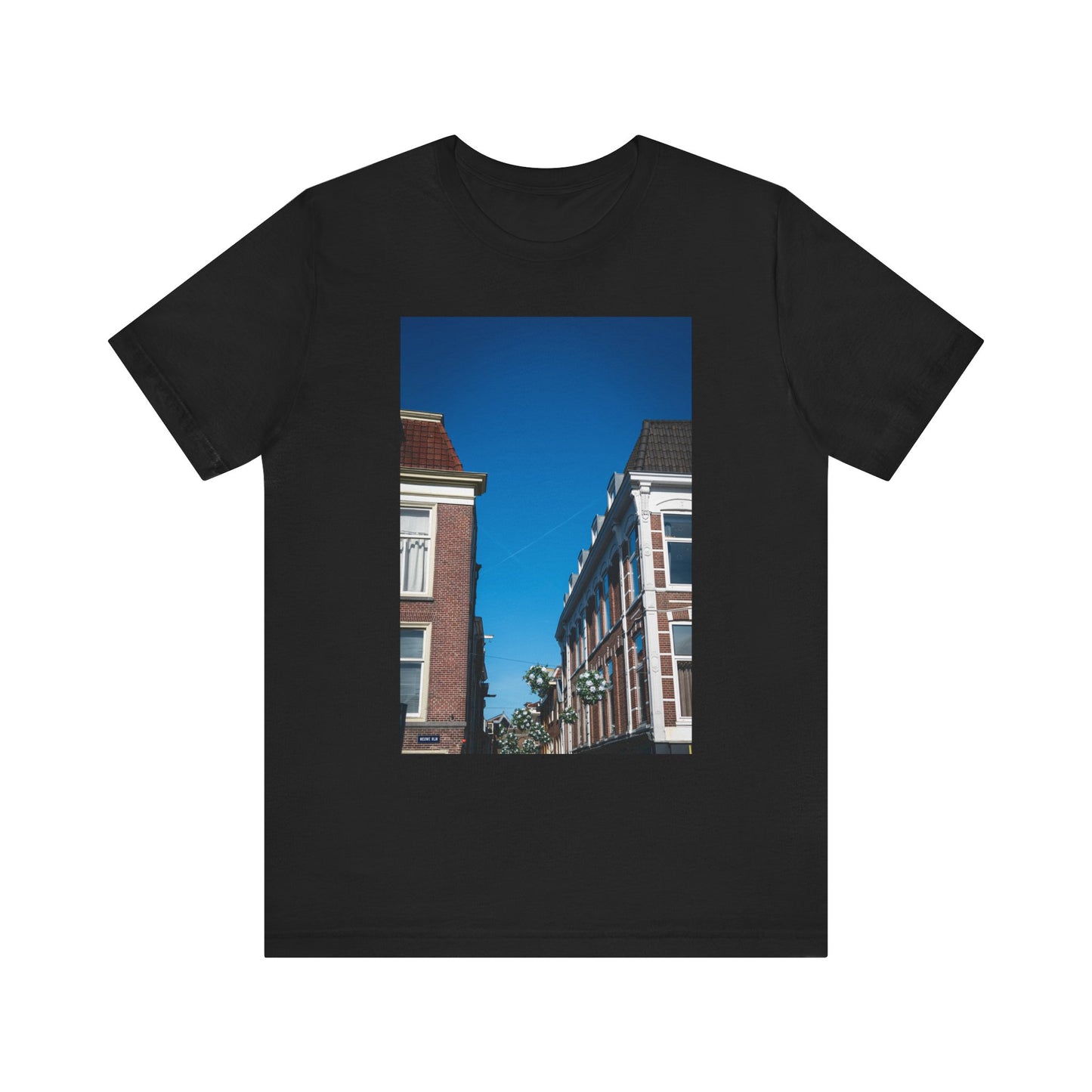Azure Above the Burcht Leiden Unisex Tee | The StudioTJ Signature Collection