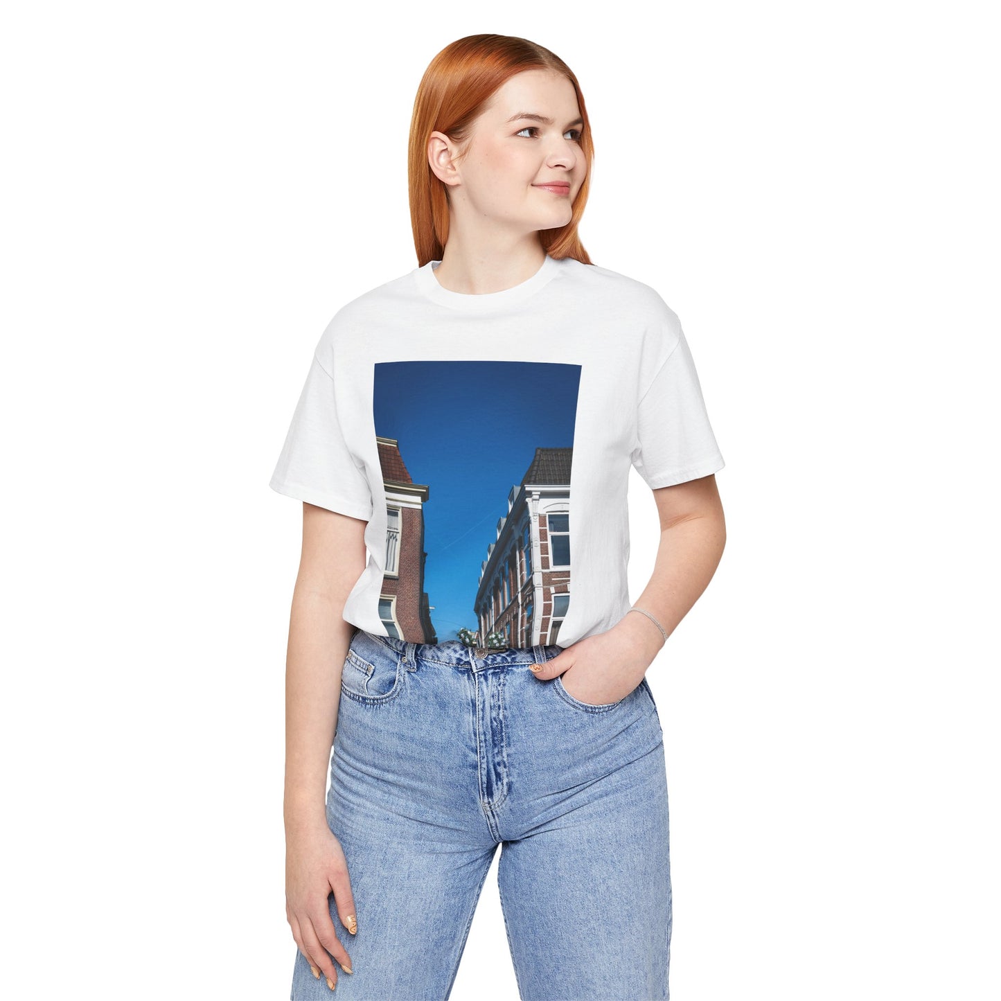 Azure Above the Burcht Leiden Unisex Tee | The StudioTJ Signature Collection