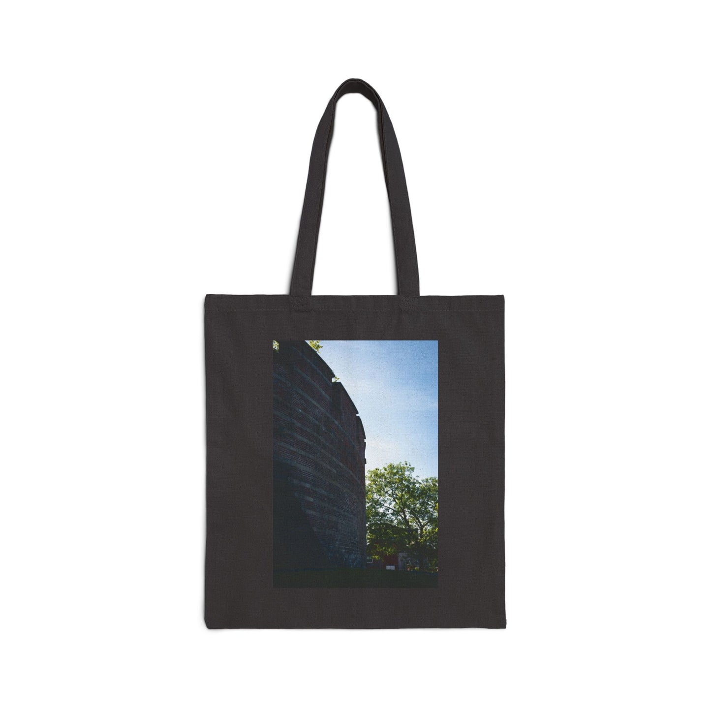 Stone & Sky Burcht Leiden Cotton Canvas Tote Bag with Artistic Photographic Print