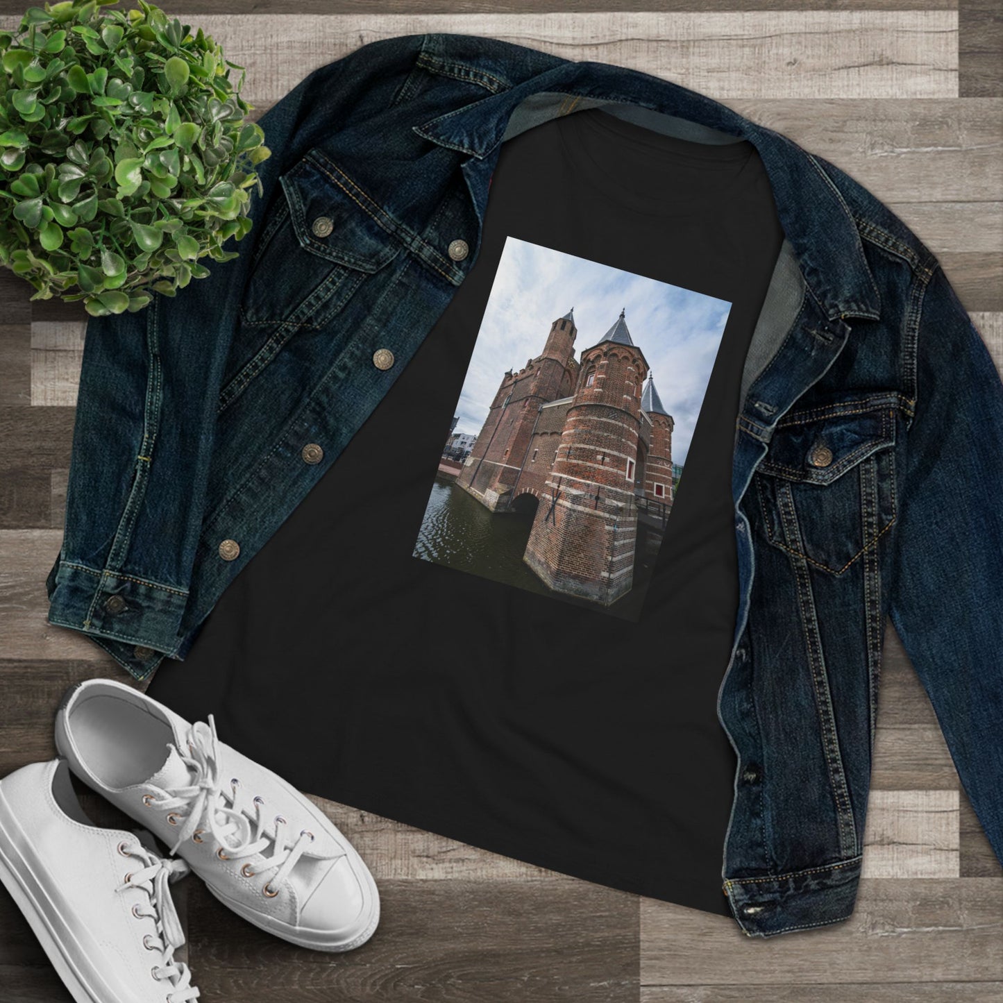 City Spire Haarlem Woman's Tee | The Atmospheric Collection