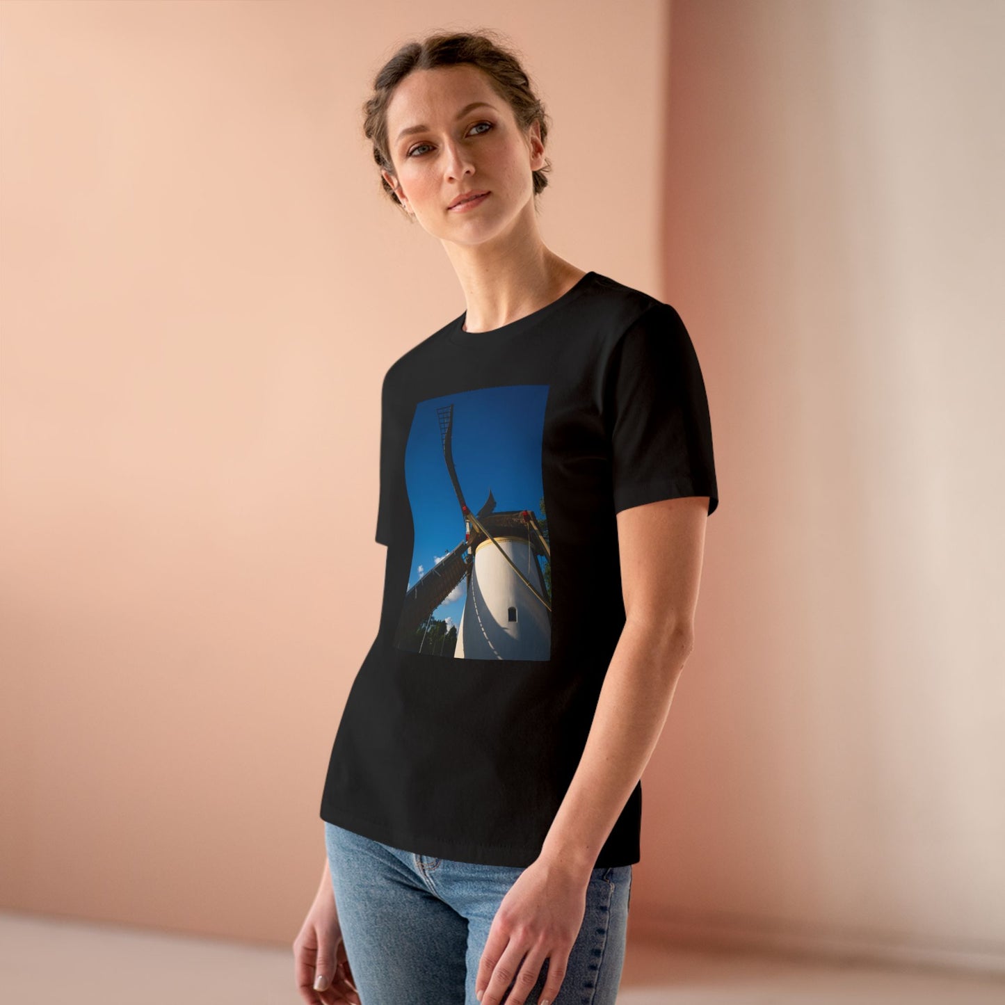 Leiden Windmill Woman's Tee | The StudioTJ Signature Collection