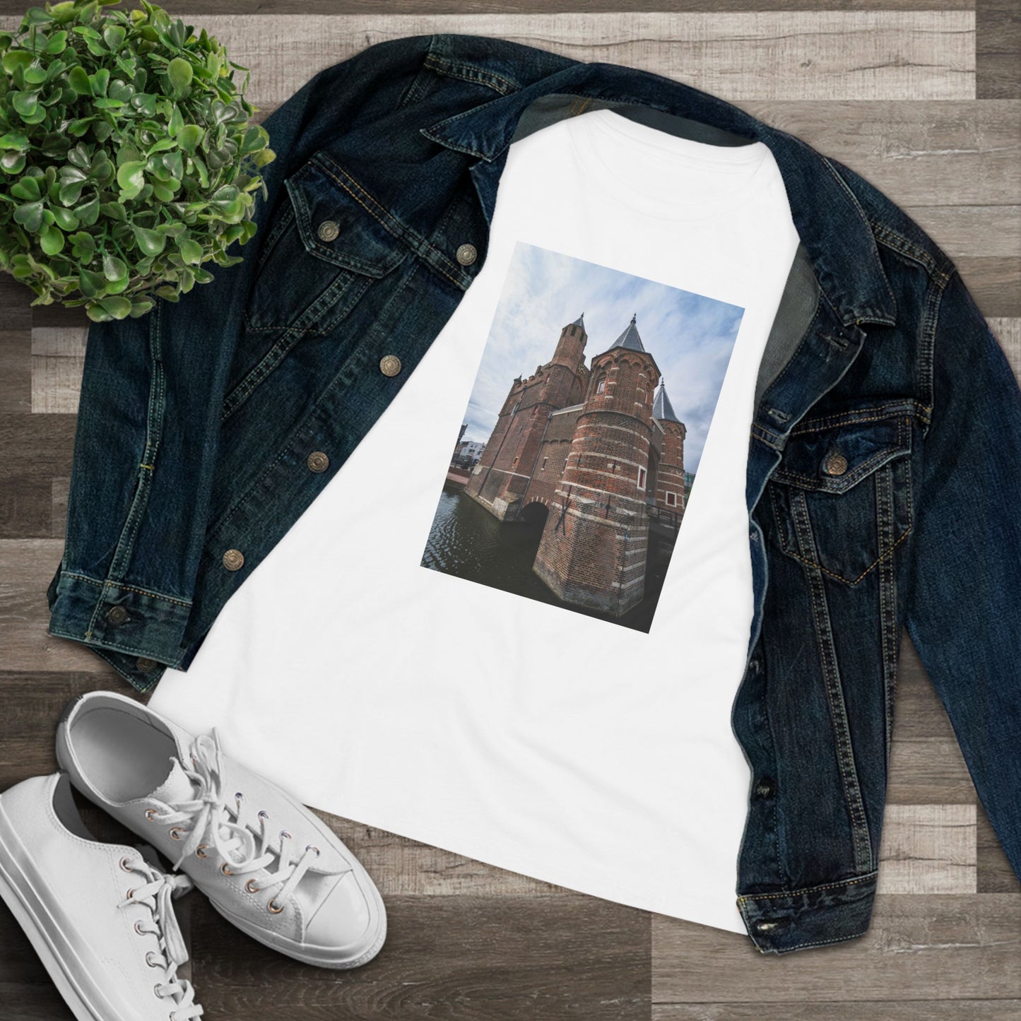 City Spire Haarlem Woman's Tee | The Atmospheric Collection
