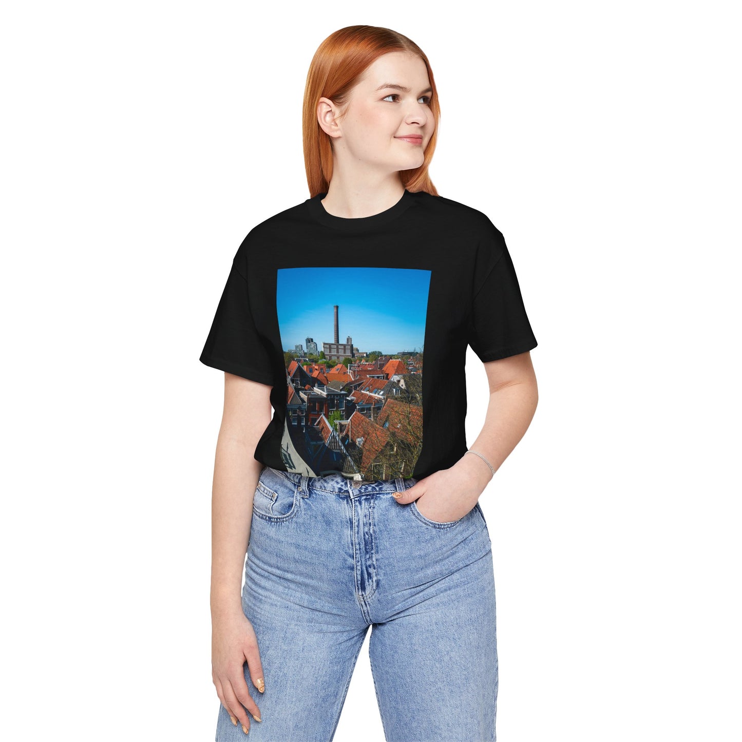 View from the Burcht Leiden Unisex Tee | The StudioTJ Signature Collection