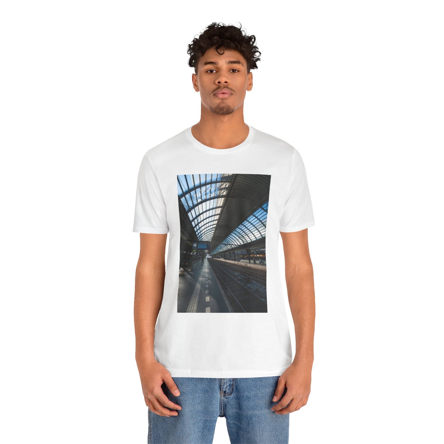 Amsterdam Central | Skyward Angle Unisex Tee | The StudioTJ Signature Collection