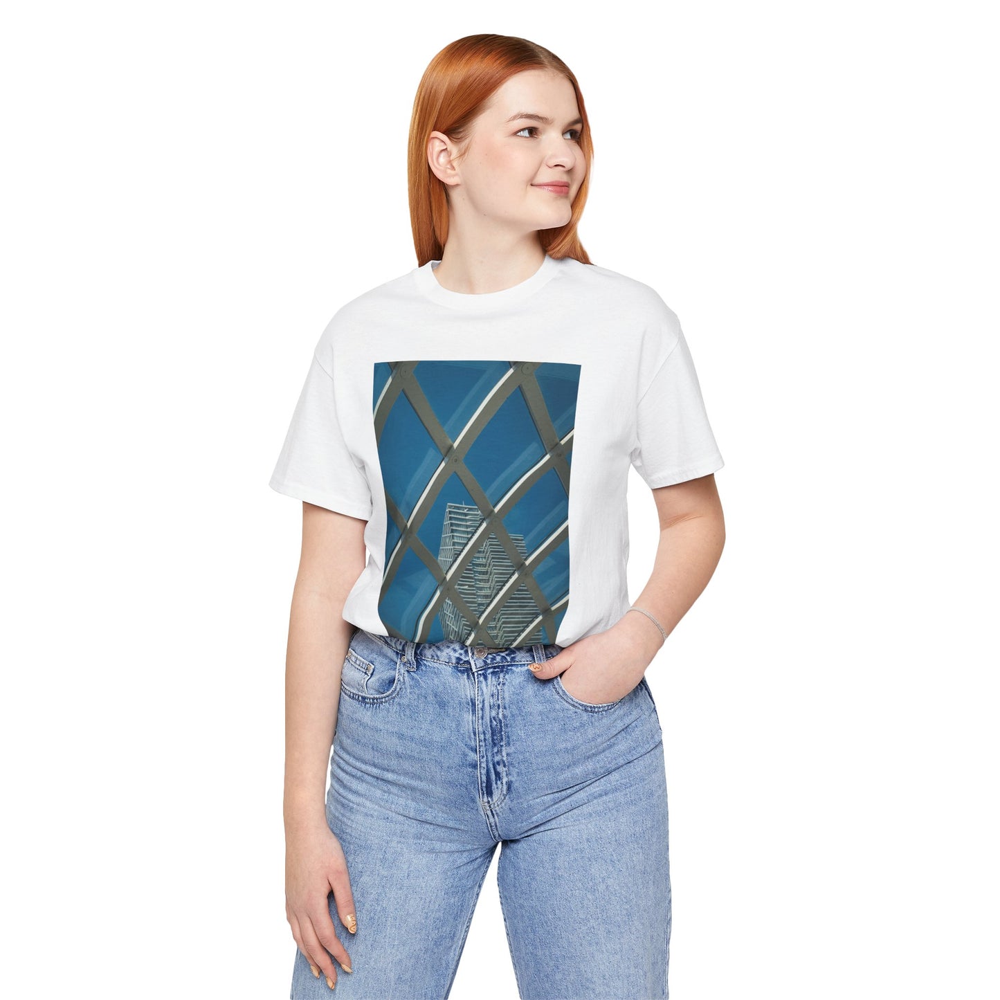 Azure Ascent The Hague Unisex Tee | The StudioTJ Signature Collection