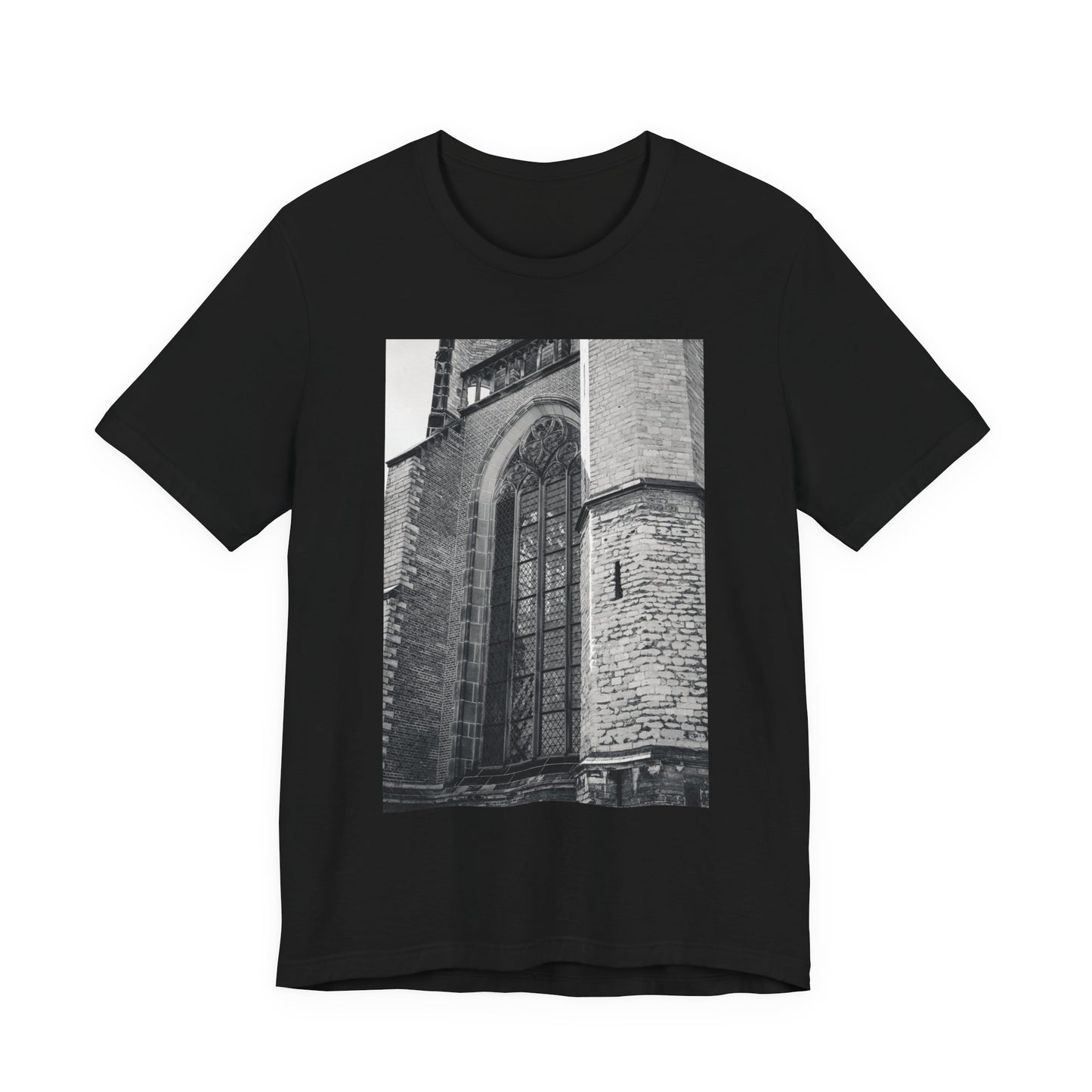 Gothic Planes Leiden Moody Unisex Tee | The Monochrome Moods Collection