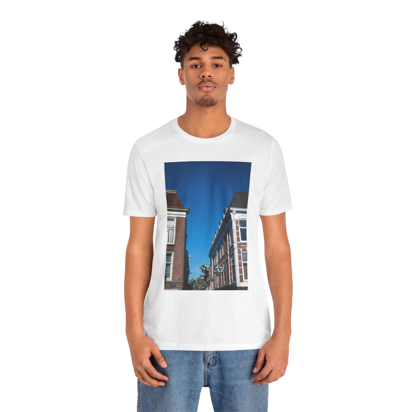 Azure Above the Burcht Leiden Unisex Tee | The StudioTJ Signature Collection
