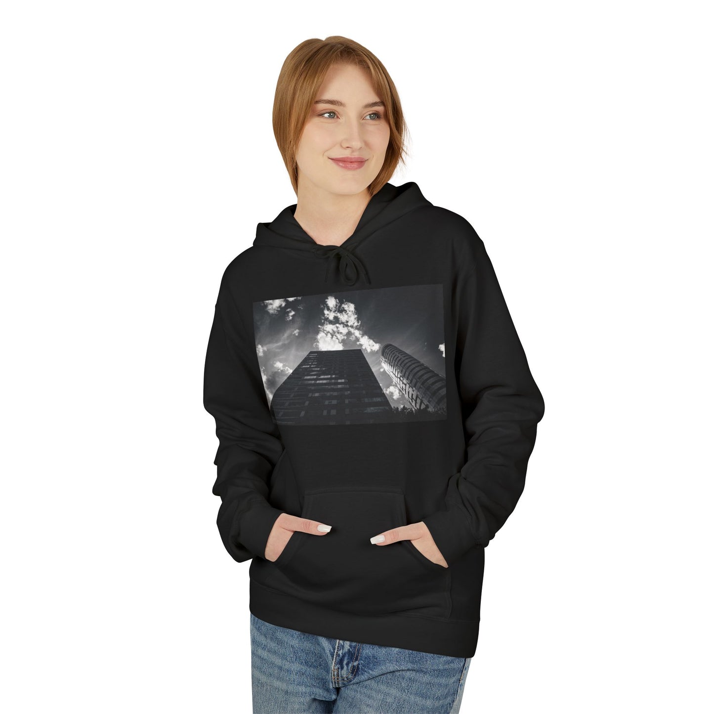 Concrete Spire Amsterdam Bijlmer Fleece Hoodie