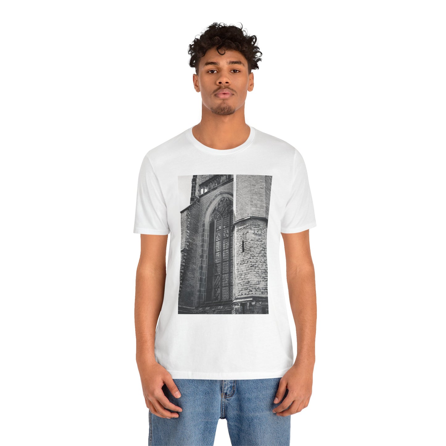Gothic Planes Leiden Moody Unisex Tee | The Monochrome Moods Collection