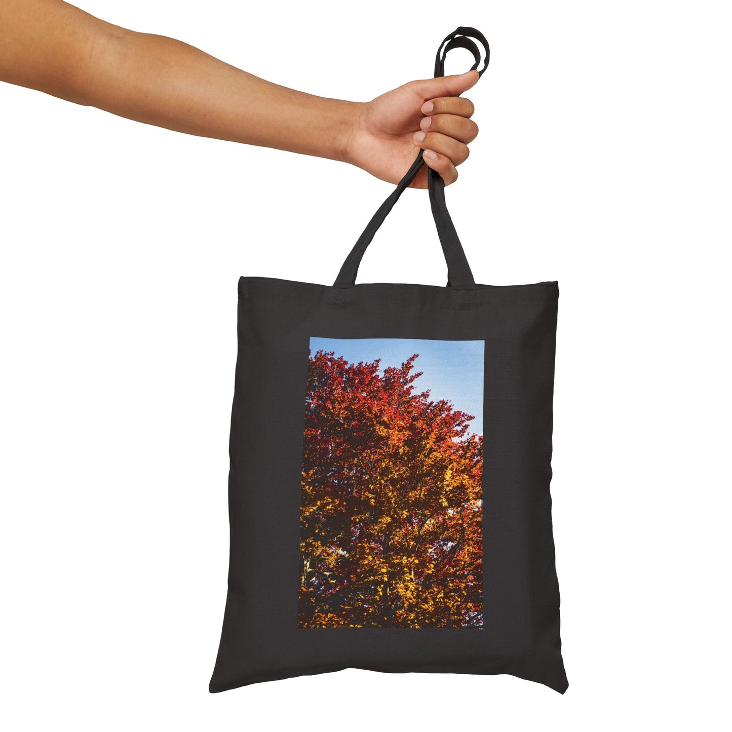 Red & Stone Burcht Leiden Cotton Canvas Tote Bag with Artistic Photographic Print