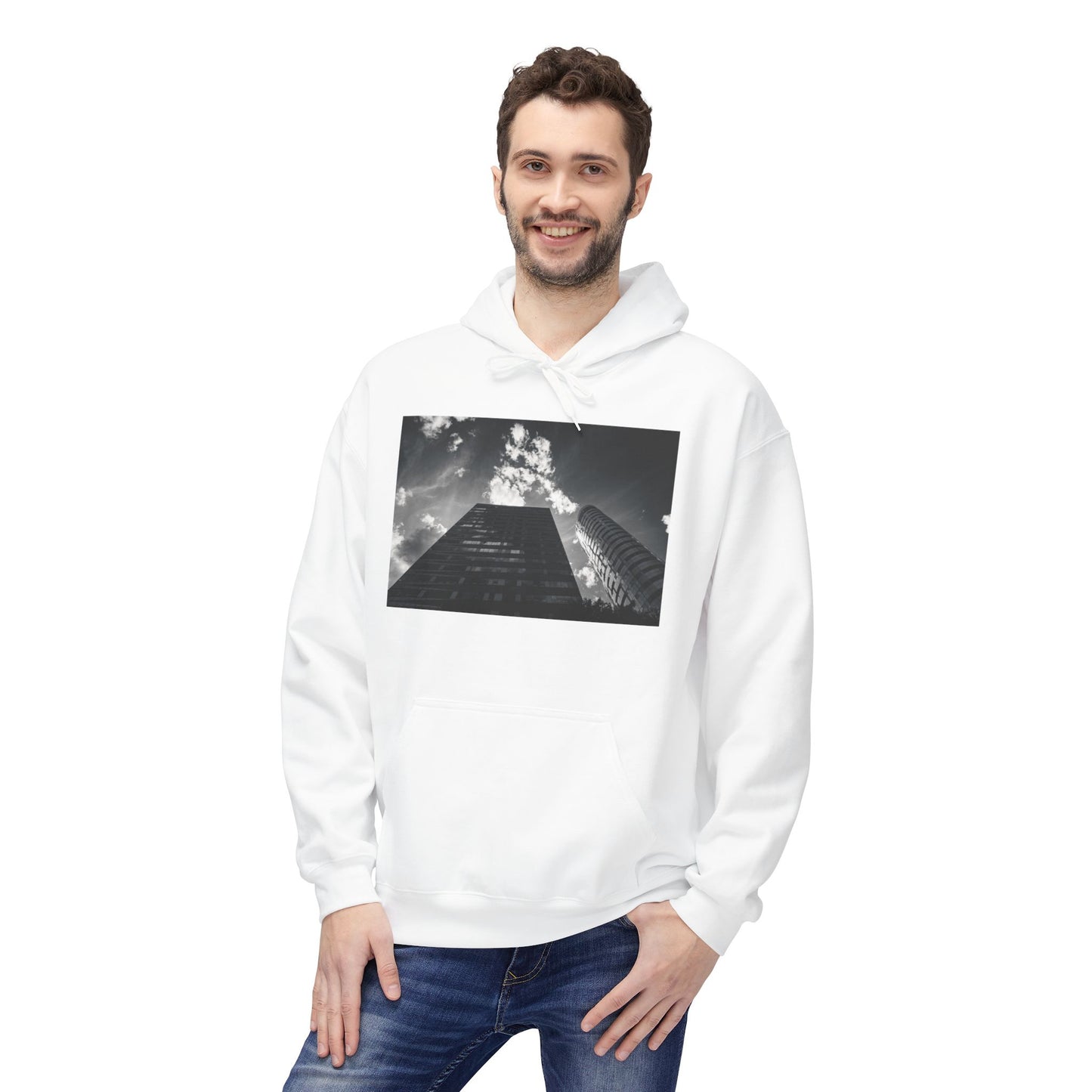Concrete Spire Amsterdam Bijlmer Fleece Hoodie