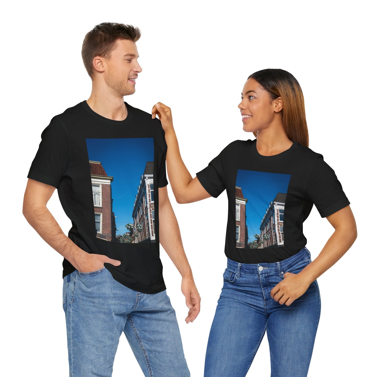 Azure Above the Burcht Leiden Unisex Tee | The StudioTJ Signature Collection