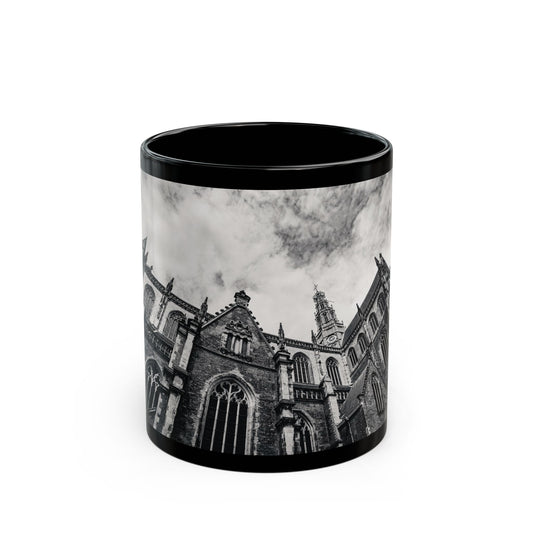 Cathedral Form Haarlem Monochrome Ceramic Mug 11oz 15oz