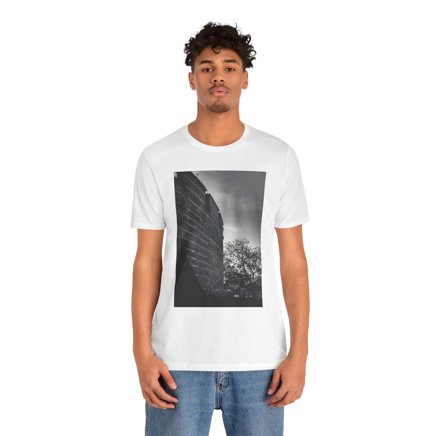 Citadel Angle Leiden Moody Unisex Tee | The Monochrome Moods Collection