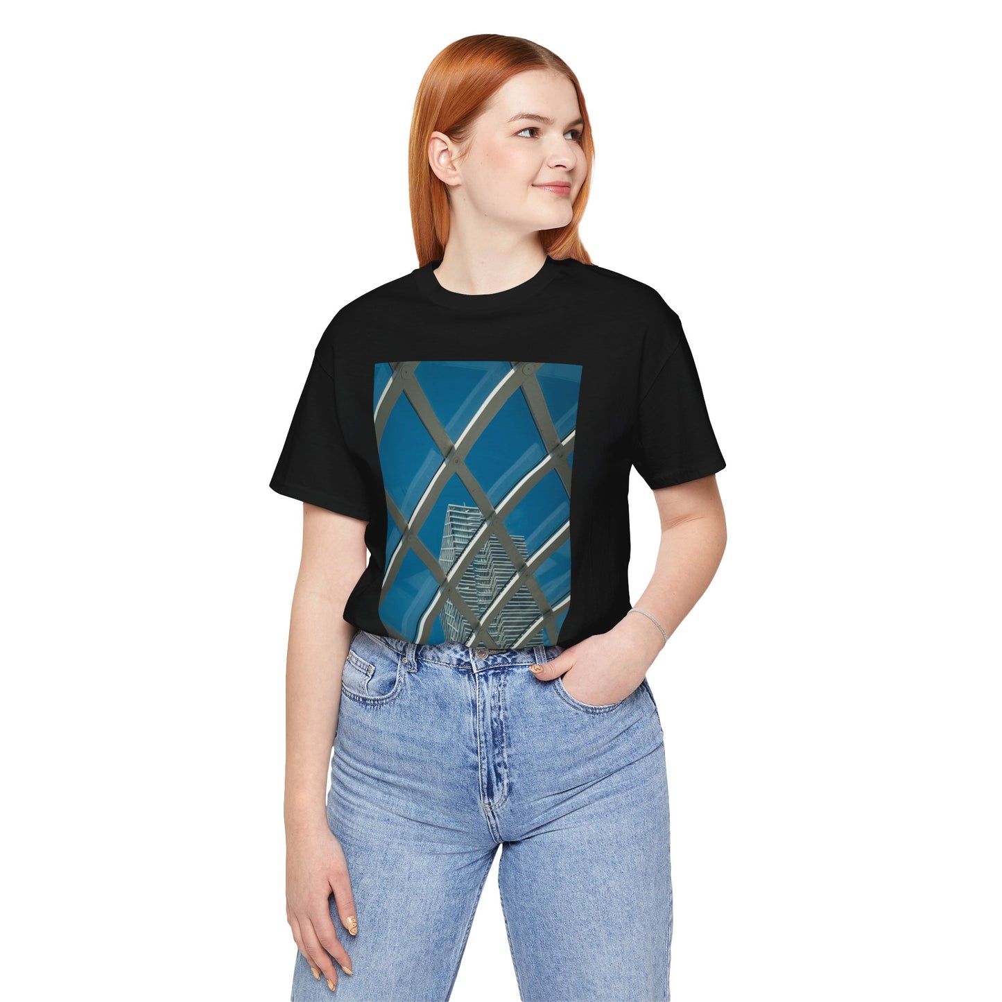 Azure Ascent The Hague Unisex Tee | The StudioTJ Signature Collection