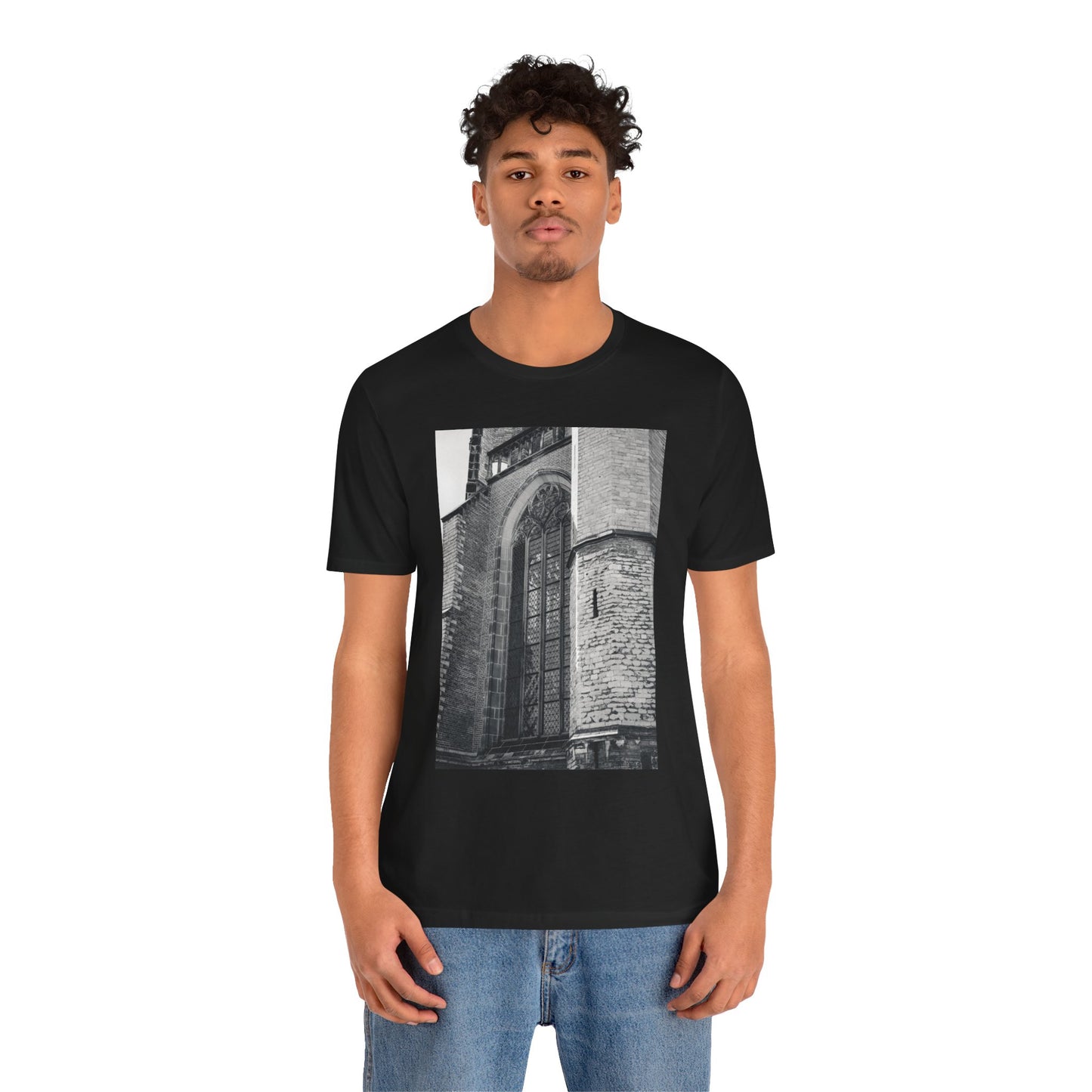 Gothic Planes Leiden Moody Unisex Tee | The Monochrome Moods Collection