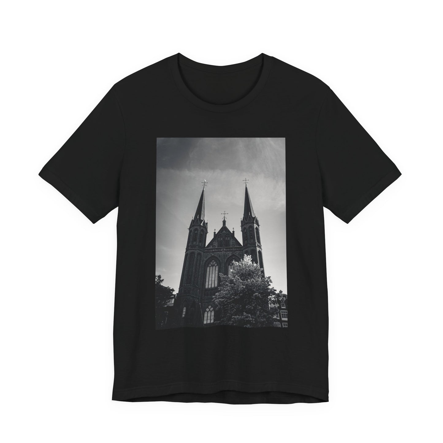 Iconic Form Amsterdam Moody Unisex Tee | The Monochrome Moods Collection
