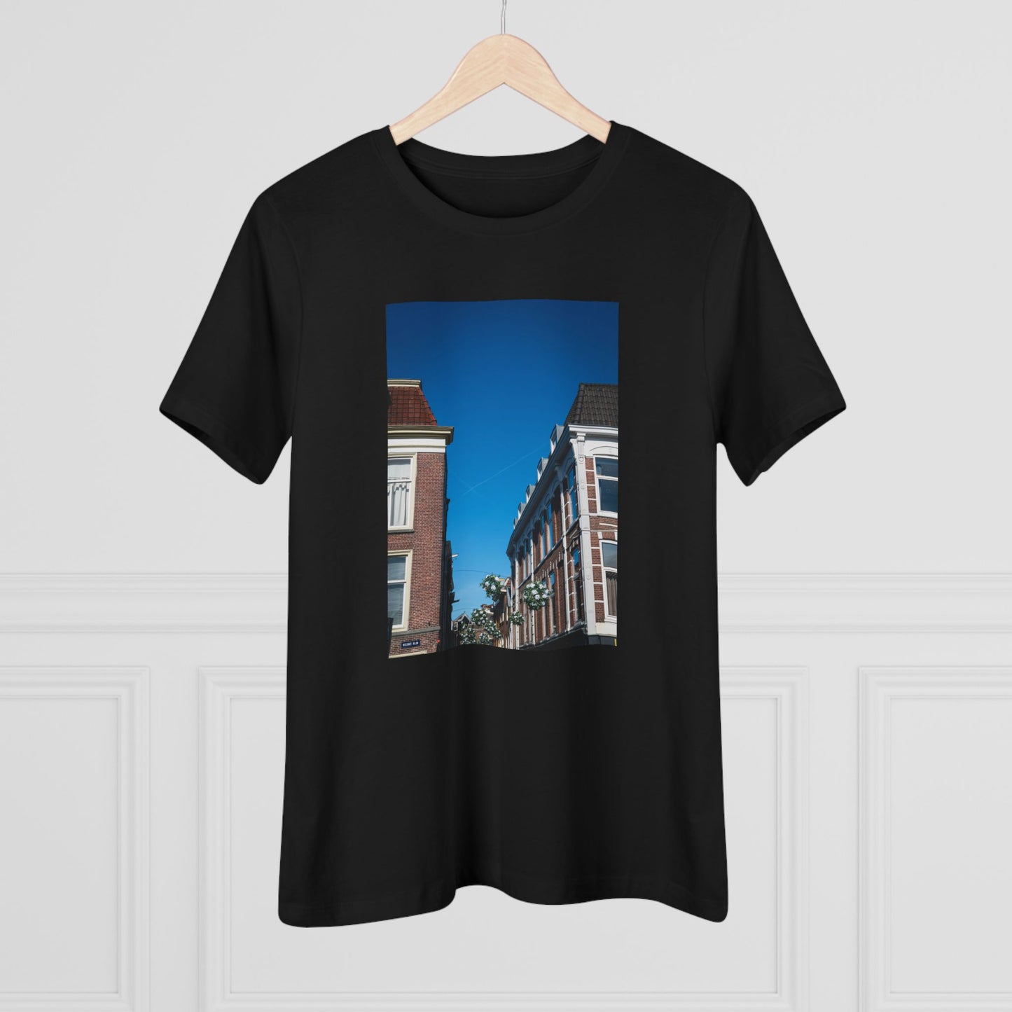 Azure Above the Burcht Leiden Woman's Tee | The StudioTJ Signature Collection