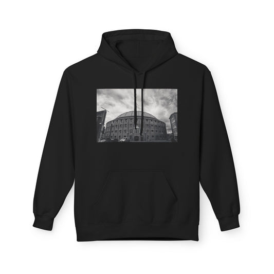 Celestial Geometry Haarlem Monochrome Fleece Hoodie