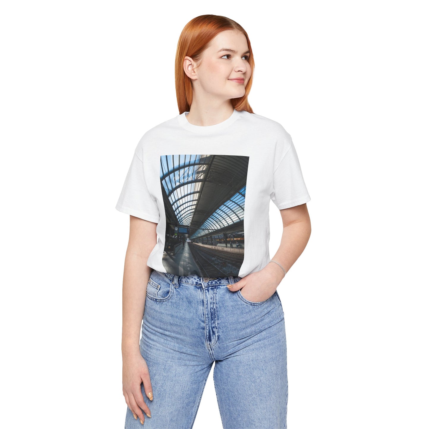Amsterdam Central | Skyward Angle Unisex Tee | The StudioTJ Signature Collection