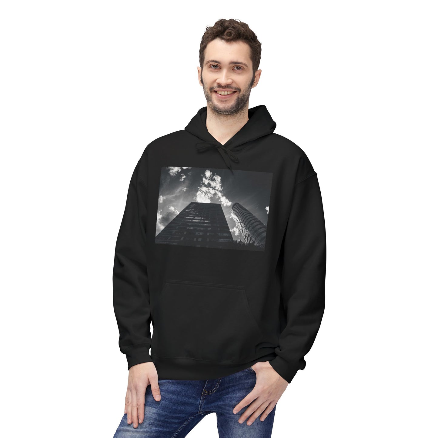 Concrete Spire Amsterdam Bijlmer Fleece Hoodie