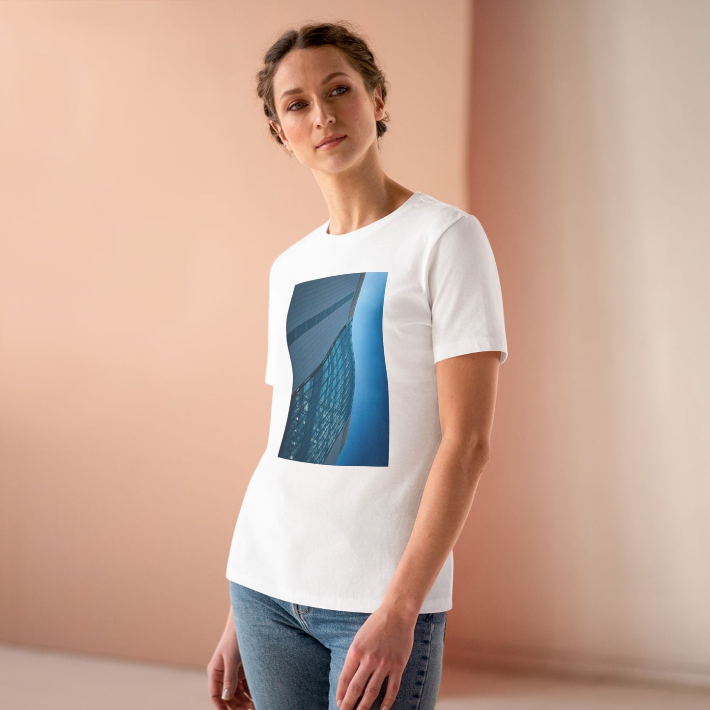 Skyscraper Rise The Hague Woman's Tee | The StudioTJ Signature Collection