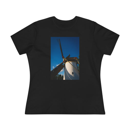 Leiden Windmill Woman's Tee | The StudioTJ Signature Collection