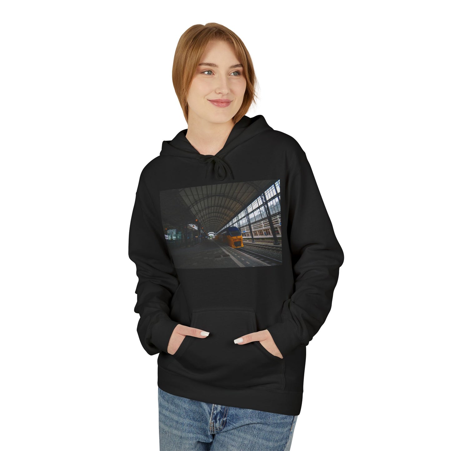 The Next Platform Haarlem Central Station Atmospheric Fleece Hoodie