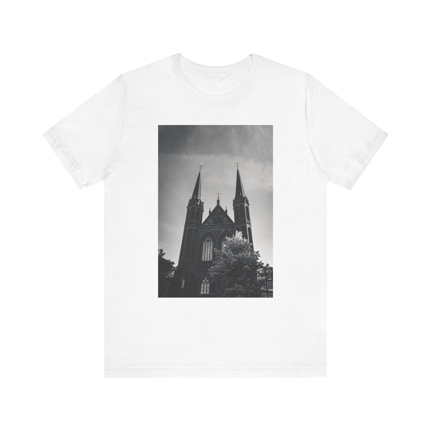 Iconic Form Amsterdam Moody Unisex Tee | The Monochrome Moods Collection