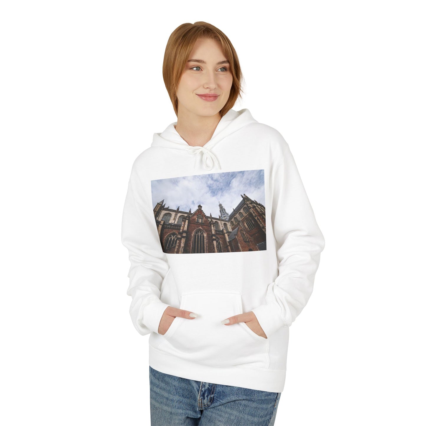 Gothic Ascent Dramatic Haarlem Fleece Hoodie