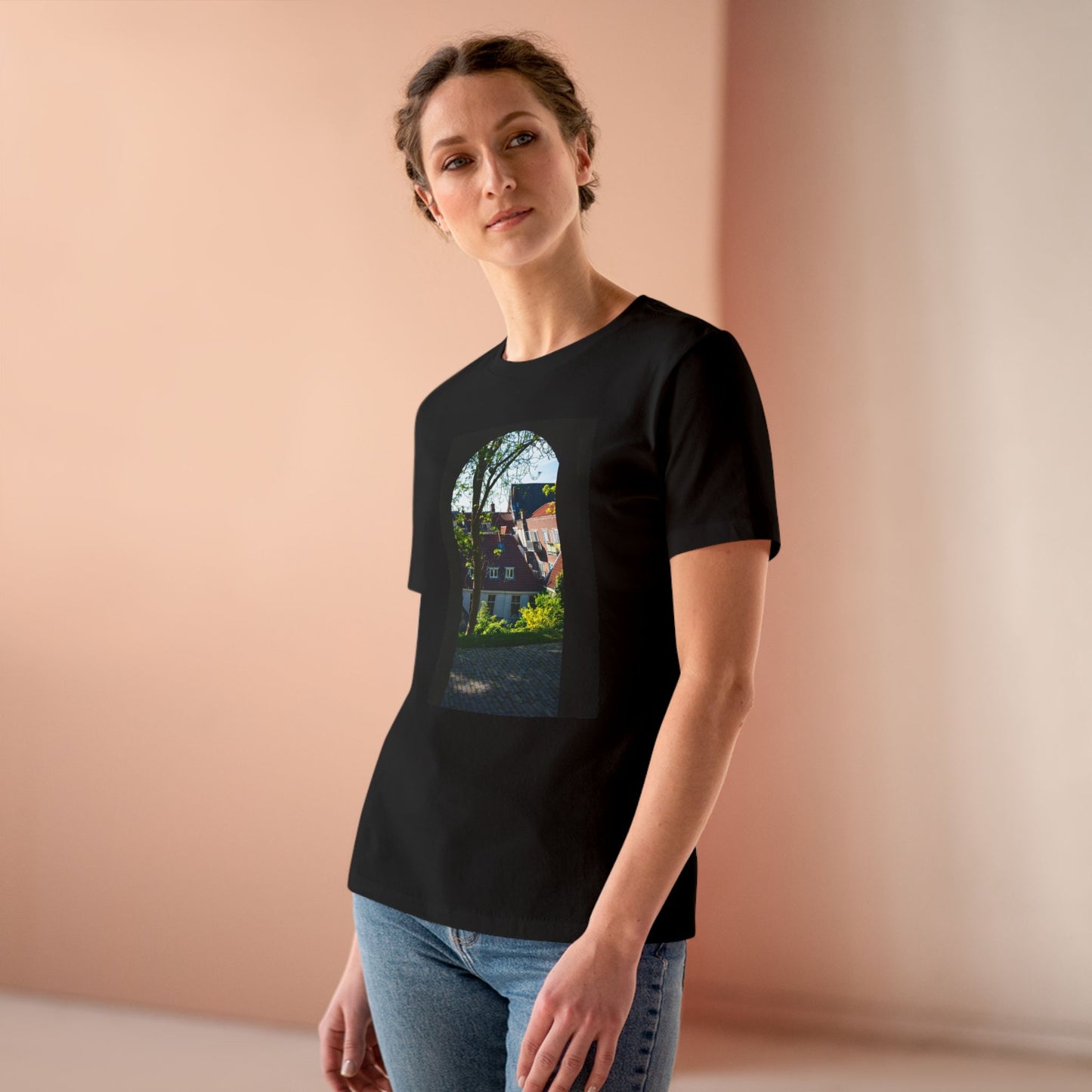Framed by Stone the Burcht Leiden Woman's Tee | The StudioTJ Signature Collection