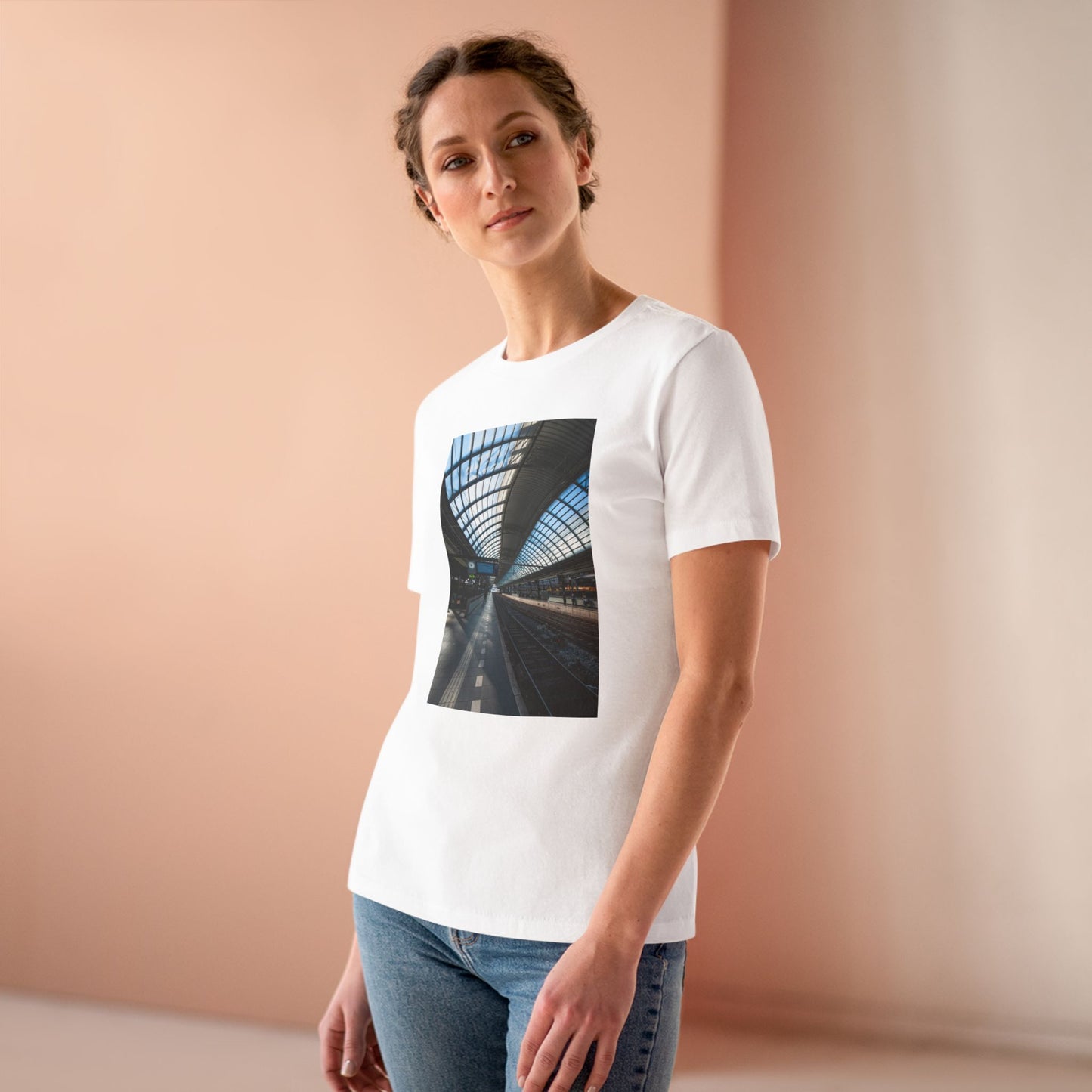 Amsterdam | Skyward Angle Woman's Tee | The StudioTJ Signature Collection
