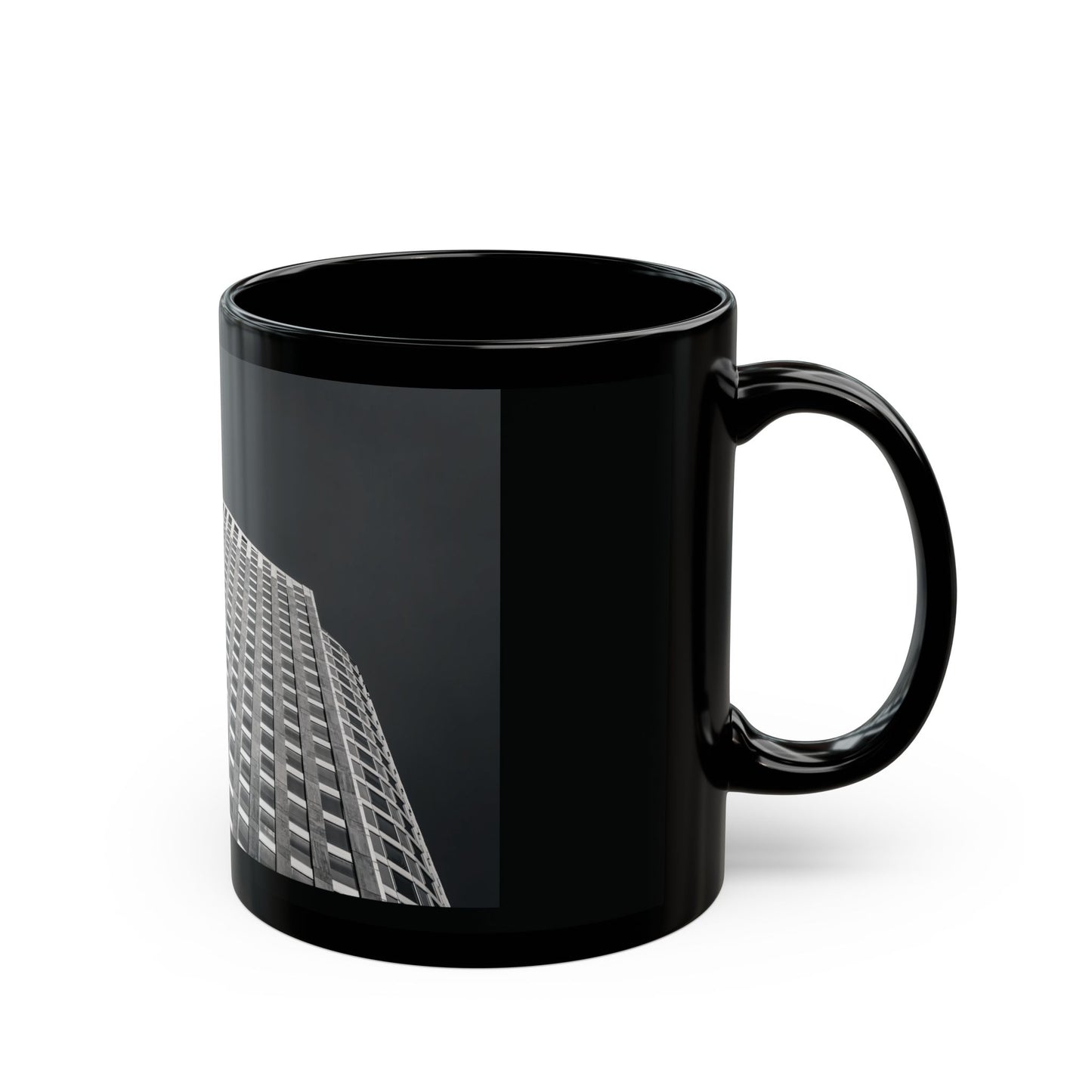 Concrete Scales Monochrome The Hague Ceramic Mug 11oz 15oz