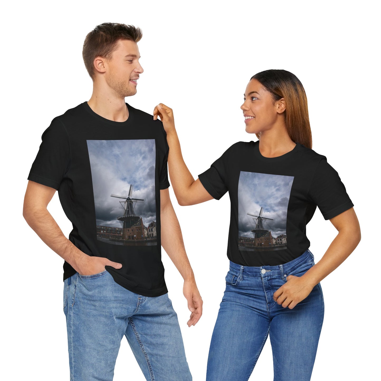 The Haarlem Windmill Unisex Tee | The Atmospheric Collection