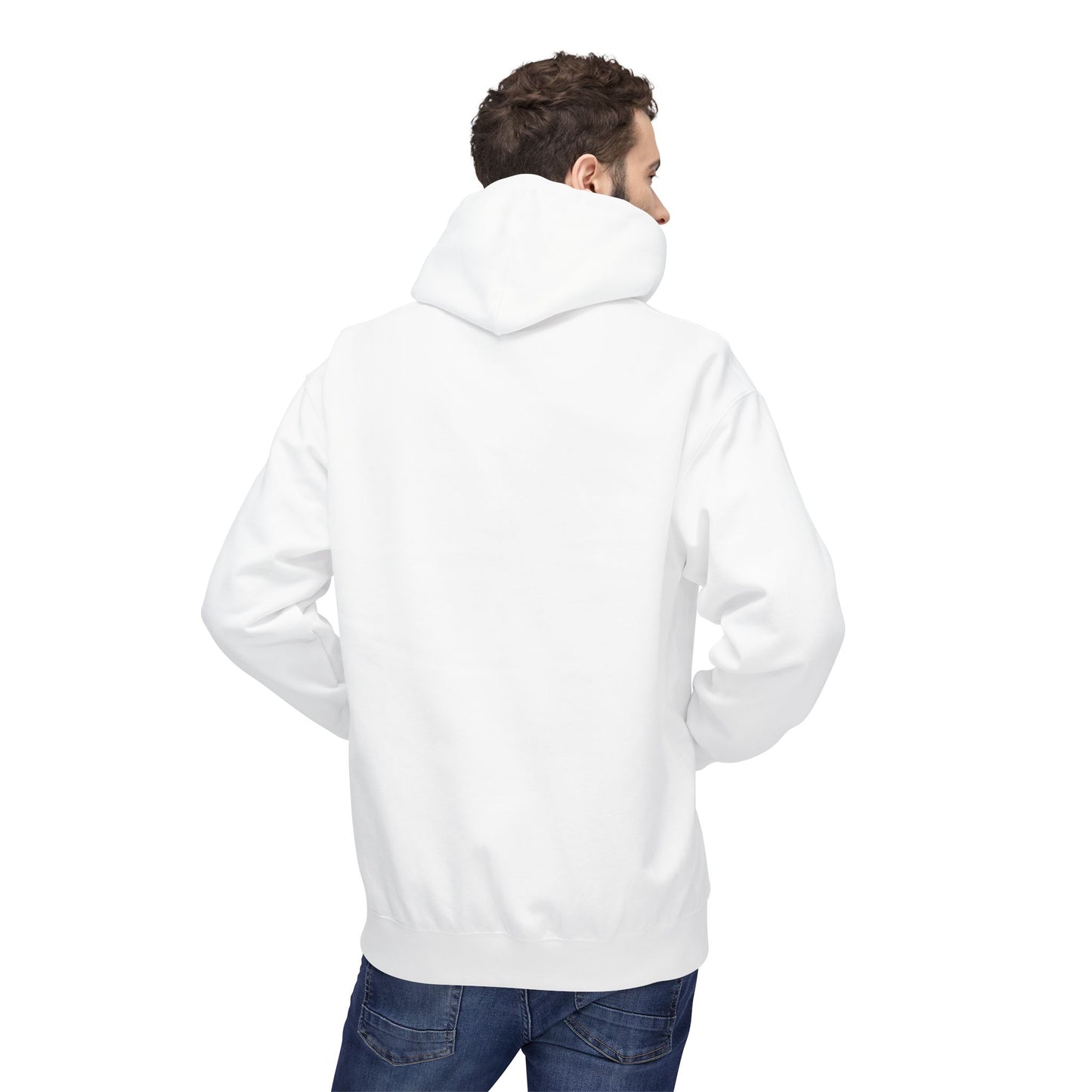 Celestial Geometry Haarlem Monochrome Fleece Hoodie