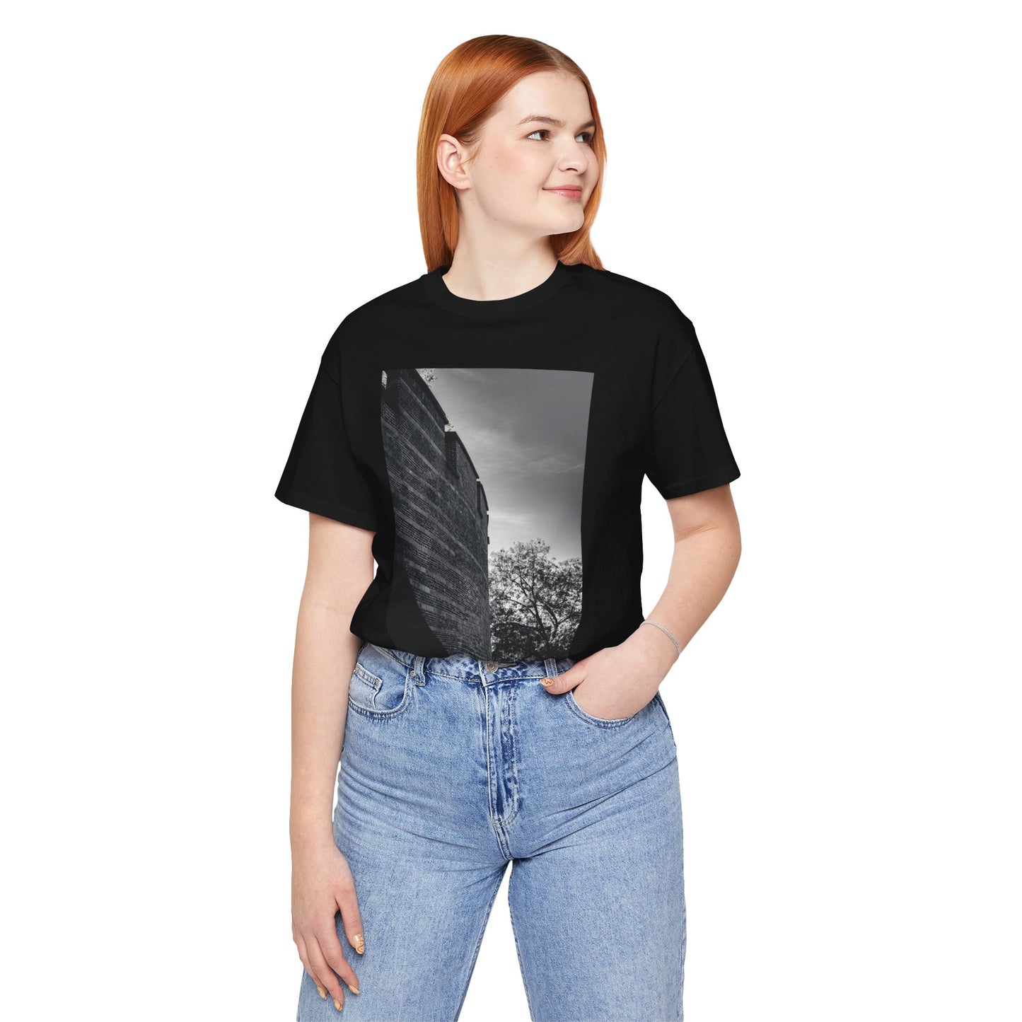 Citadel Angle Leiden Moody Unisex Tee | The Monochrome Moods Collection