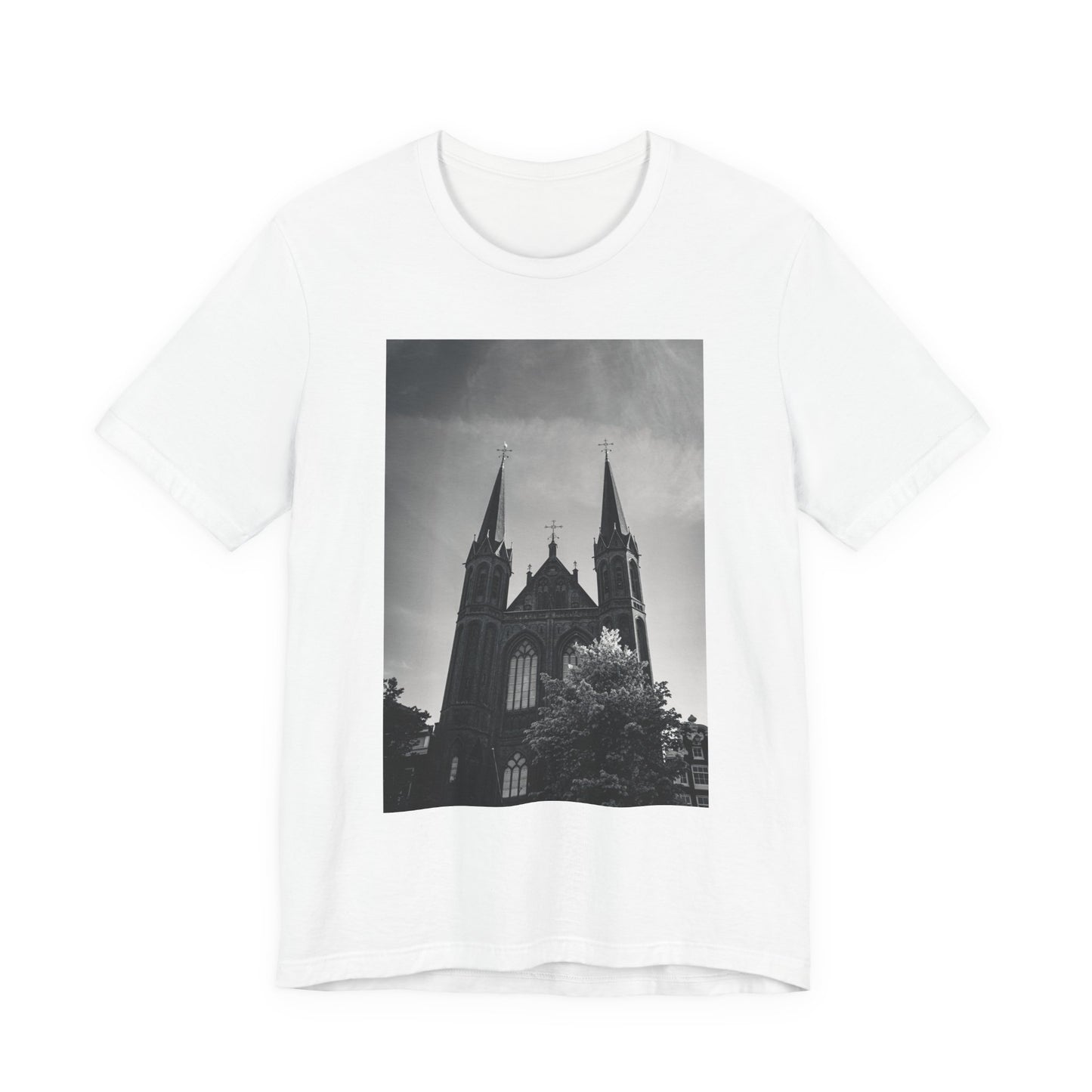 Iconic Form Amsterdam Moody Unisex Tee | The Monochrome Moods Collection