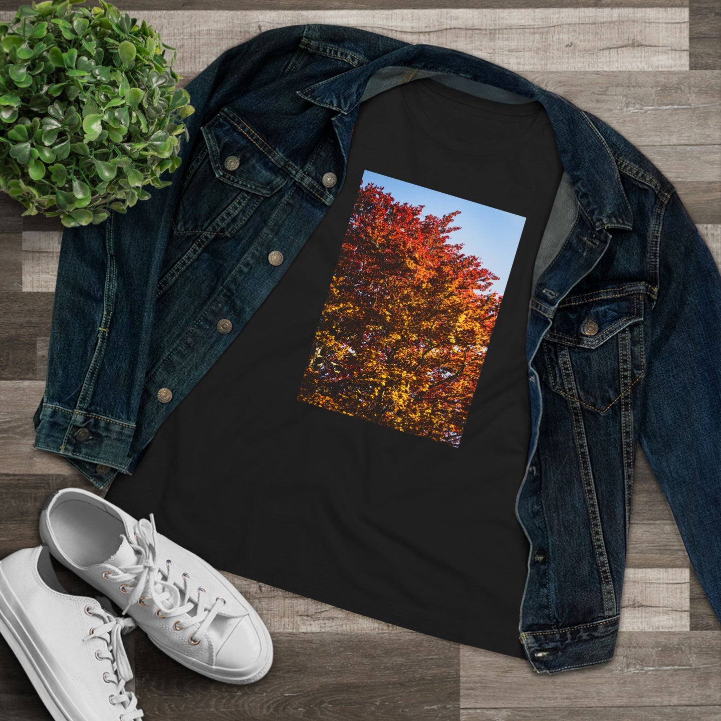 Red & Stone the Burcht Leiden Woman's Tee | The StudioTJ Signature Collection