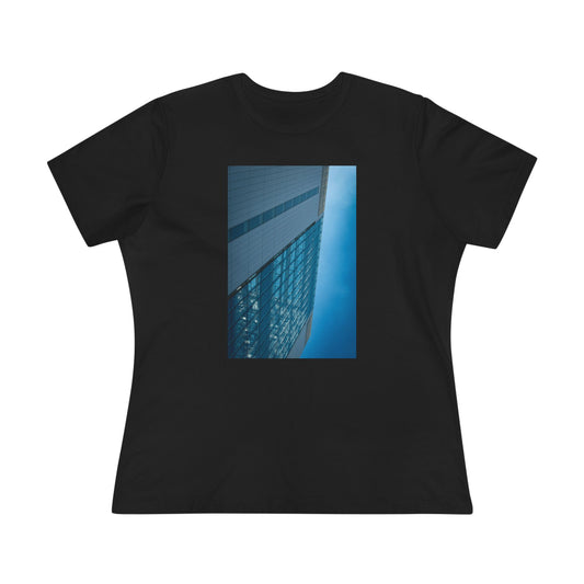 Skyscraper Rise The Hague Woman's Tee | The StudioTJ Signature Collection