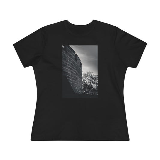 Citadel Angle Leiden Moody Woman's Tee | The Monochrome Moods Collection