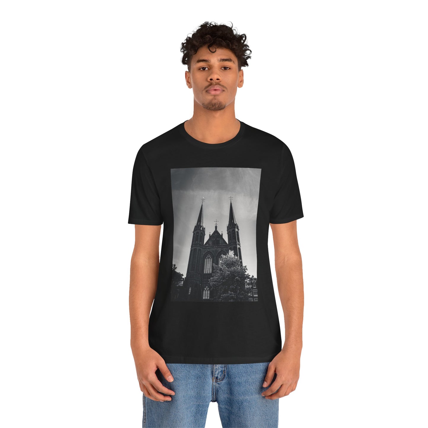Iconic Form Amsterdam Moody Unisex Tee | The Monochrome Moods Collection
