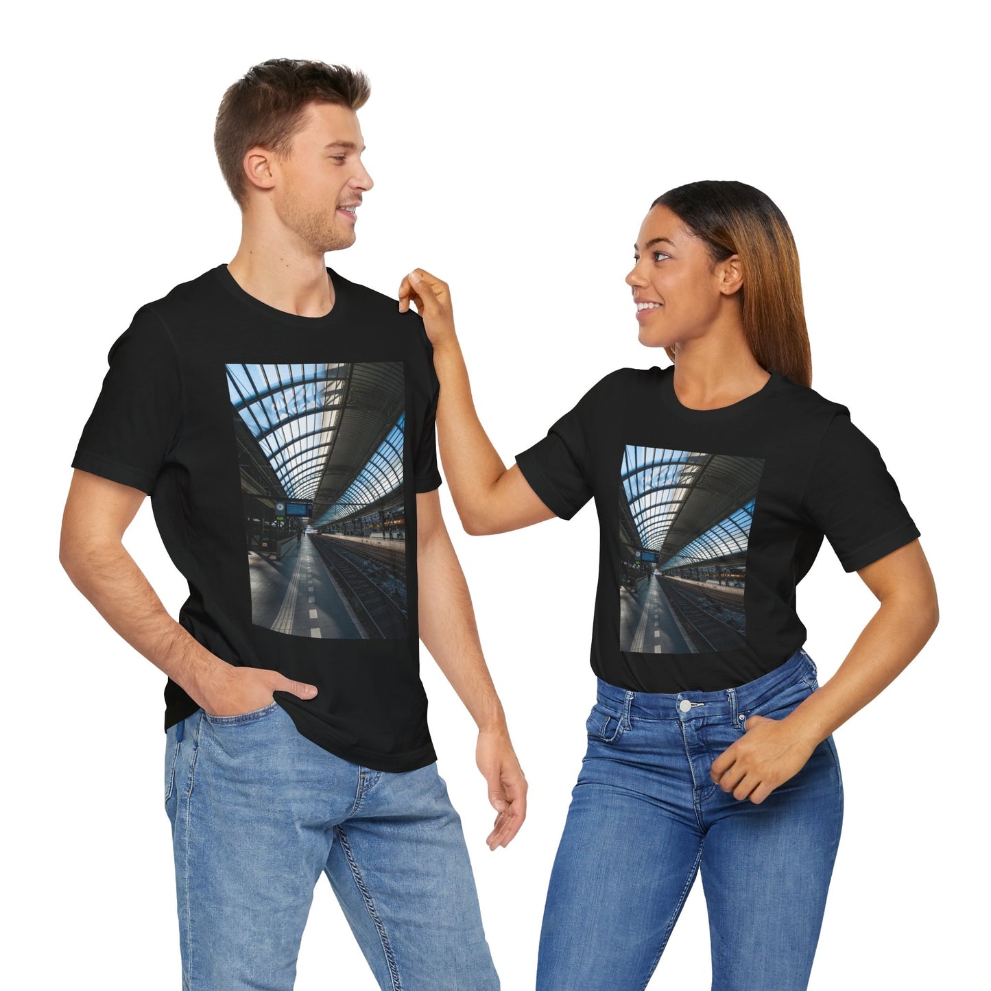 Amsterdam Central | Skyward Angle Unisex Tee | The StudioTJ Signature Collection