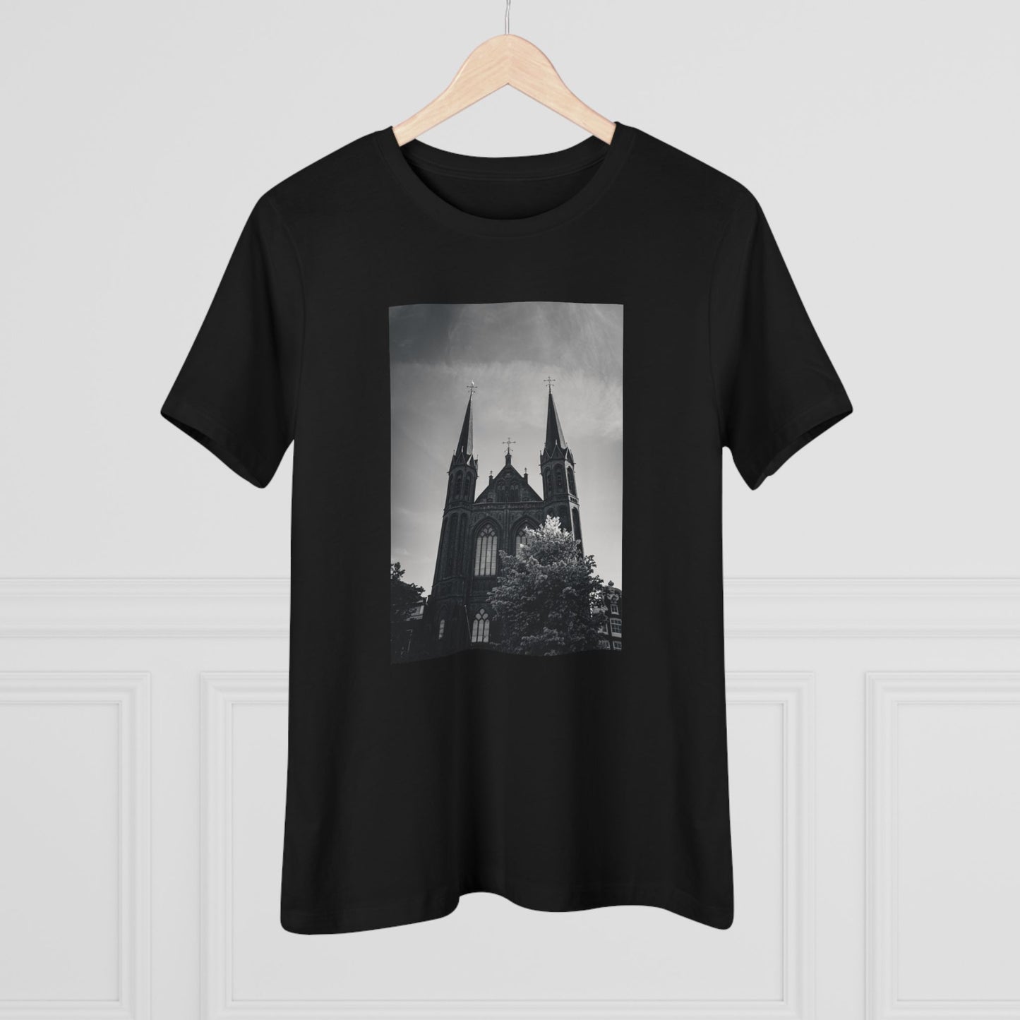 Iconic Form Amsterdam Moody Woman's Tee | The Monochrome Moods Collection
