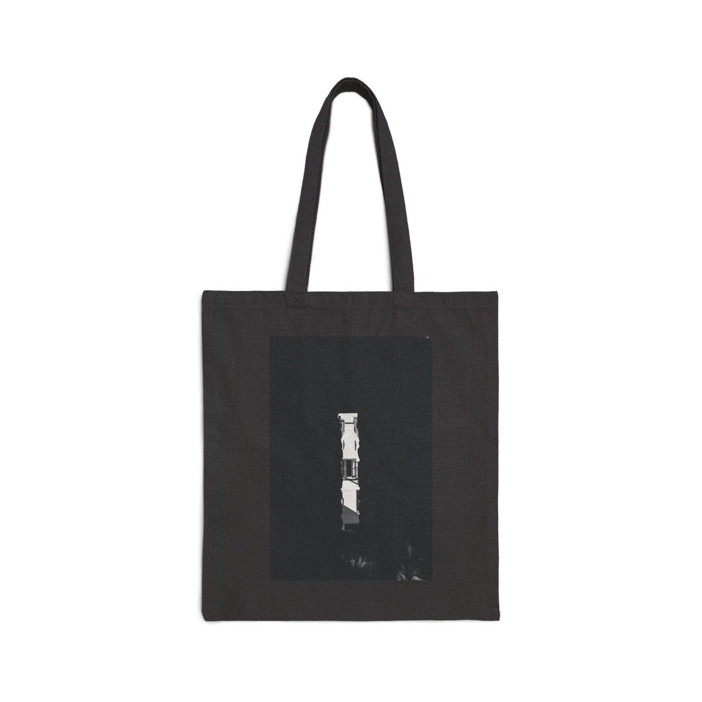 A Window in Time Burcht Leiden Monochrome Cotton Canvas Tote Bag with Artistic Photographic Print