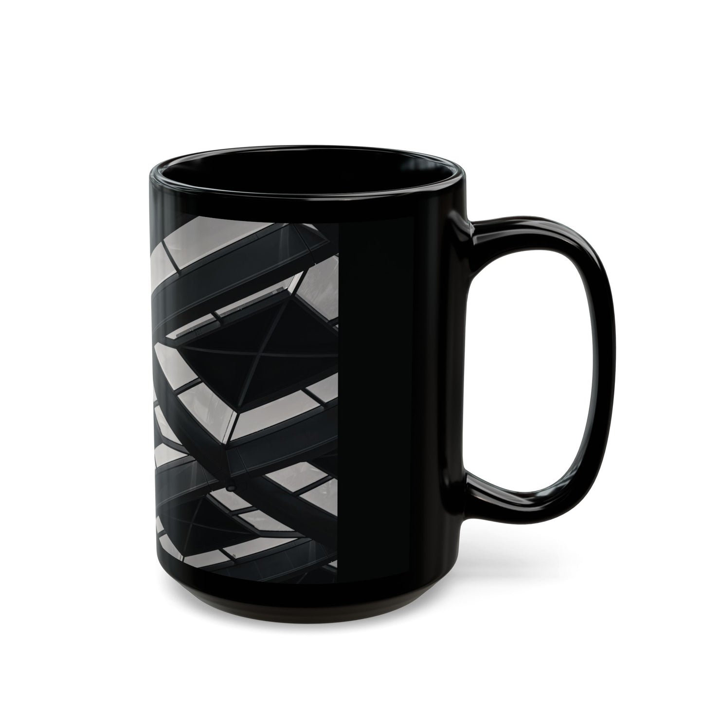 Architectural Form Monochrome The Hague Ceramic Mug 11oz 15oz