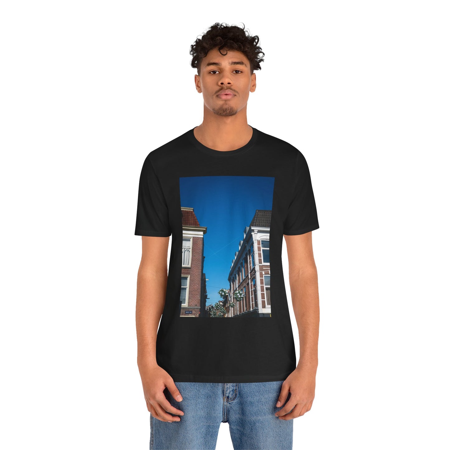 Azure Above the Burcht Leiden Unisex Tee | The StudioTJ Signature Collection