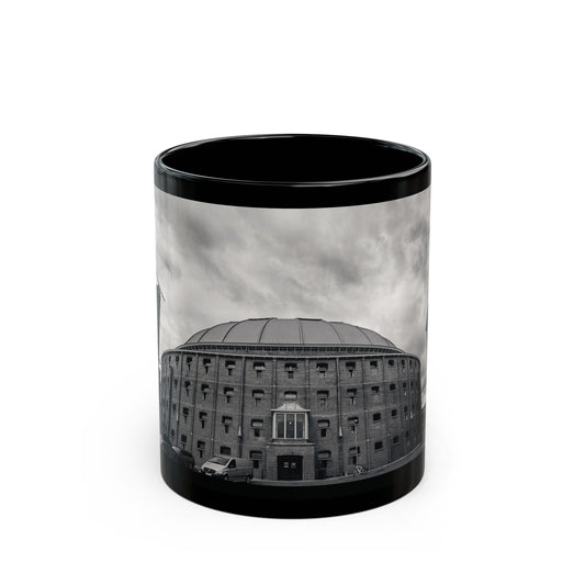 Celestial Geometry Haarlem Dome Monochrome Ceramic Mug 11oz 15oz