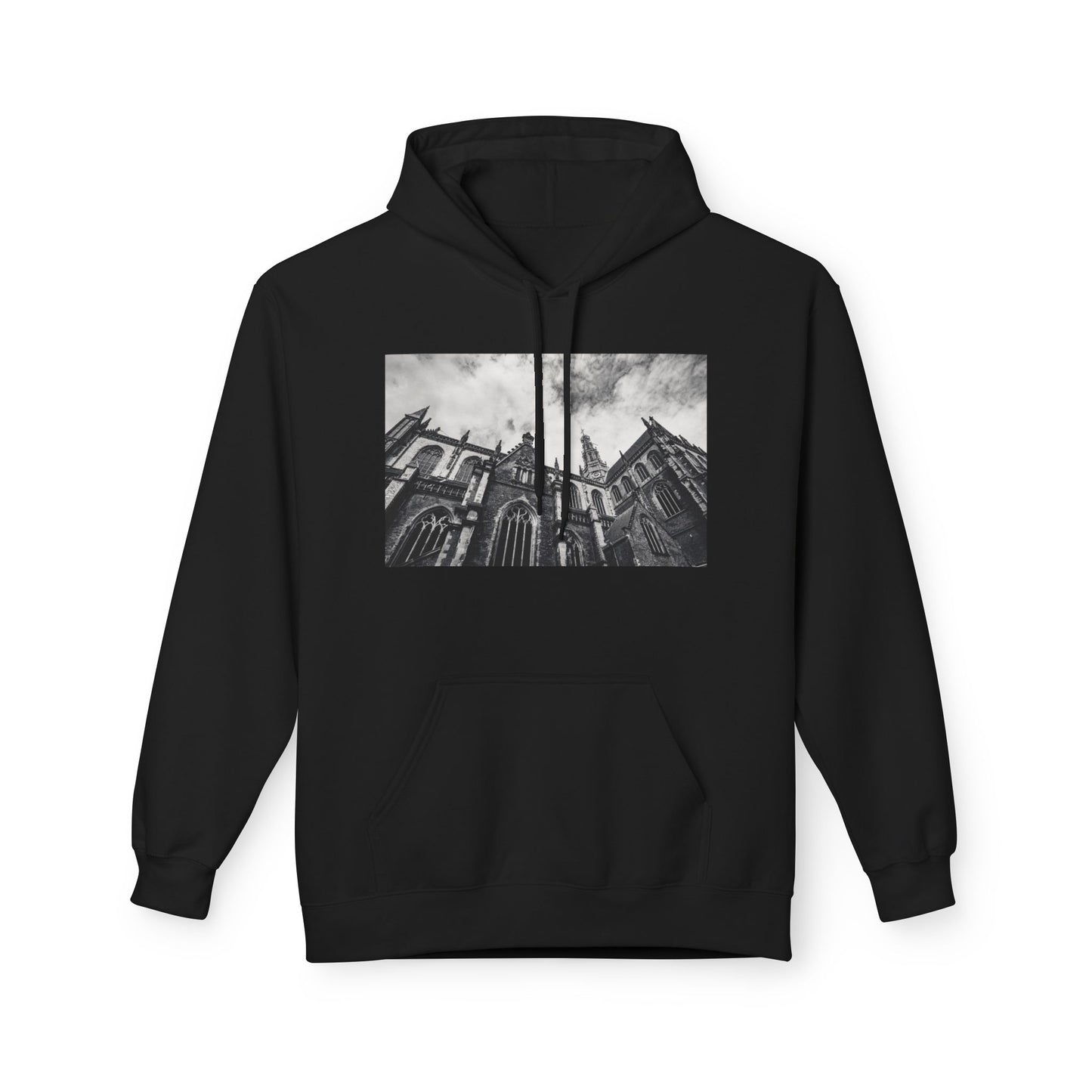 Cathedral Form Monochrome Haarlem Fleece Hoodie