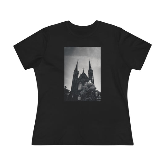 Iconic Form Amsterdam Moody Woman's Tee | The Monochrome Moods Collection