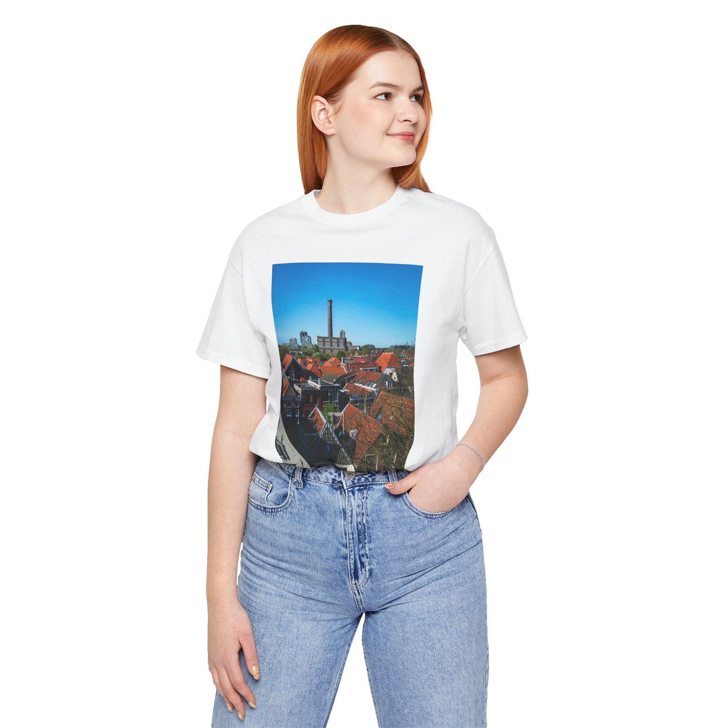 View from the Burcht Leiden Unisex Tee | The StudioTJ Signature Collection
